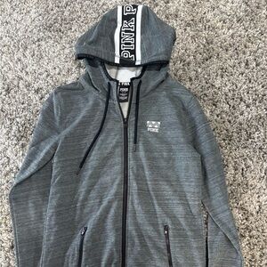 Victoria’s Secret Pink zip up hoodie sz M